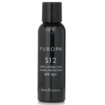 PUROPHI S12 Long Lasting Fluid Global Protection SPF 50 (Water Resistant) 100ml/3.4oz