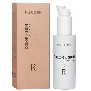 PUROPHI - Color x Skin Fondant Foundation - # R (Medium/Dark) Image 1