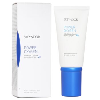 SKEYNDOR - Power Oxygen City Pollution Block Cream + O2 (For Normal To Dry Skin) Image 1