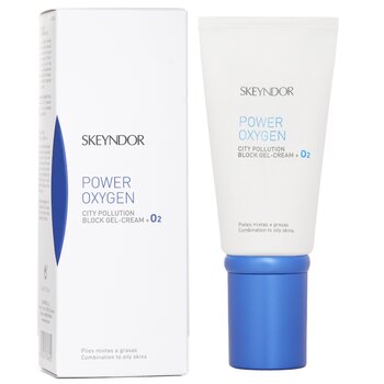 SKEYNDOR - Power Oxygen City Pollution Block Gel-Cream + O2 (For Combination To Oily Skin) Image 1