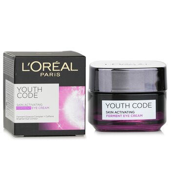 L'Oreal - Youth Code Skin Activating Ferment Eye Cream Image 1