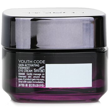 L'Oreal - Youth Code Skin Activating Ferment Eye Cream Image 2