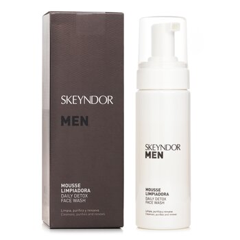 SKEYNDOR - Men Daily Detox Face Wash - Cleanses, Purifies & Renews Image 1