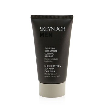 Men Shine Control 24H Aqua Emulsion - Moisturize & Prevents Shiny Skin  (For Normalise Mixed & Oily Skins) (50ml/1.7oz) 