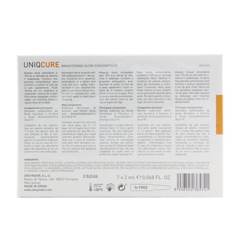 SKEYNDOR - Uniqcure Brightening Glow Concentrate (For Dull/Stressed Skin, With Faint Dark Spots/ Slight Signs Of Ageing) Image 2