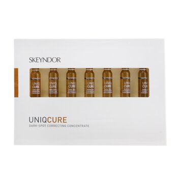 Uniqcure Dark-Spot Correcting Concentrate (For Skin With Moderate Dark Spots, Dark Skin & Yellowish Skin) (7x2ml/0.068oz) 