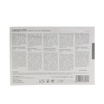 SKEYNDOR - Uniqcure Renewal Peeling Concentrate (For Dull/Thick Skins, Has Open Pores/Acne Scars) Image 2