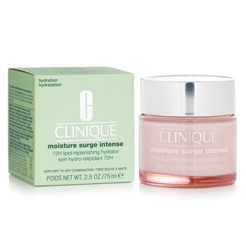 Clinique - Moisture Surge Intense 72H Lipid-Replenishing Hydrator - Very Dry to Dry Combination Image 1