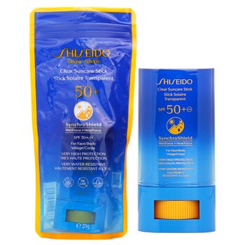 Shiseido - Clear Suncare Stick SPF 50+ UVA - For Face/Body (Very High Protection & Very Water-Resistant) Image 1