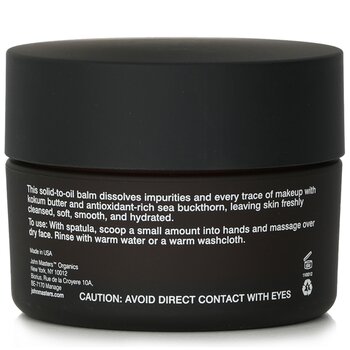 John Masters Organics - Cleansing Balm With Kokum Butter & Sea Buckthorn Image 2