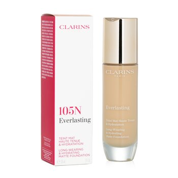 Clarins - Everlasting Long Wearing & Hydrating Matte Foundation - # 105N Nude Image 1