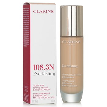 Clarins - Everlasting Long Wearing & Hydrating Matte Foundation - # 108.3N Organza Image 1