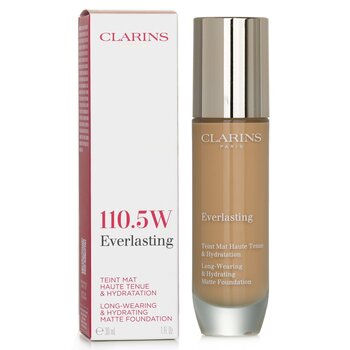 Clarins - Everlasting Long Wearing & Hydrating Matte Foundation - # 110.5W Tawny Image 1