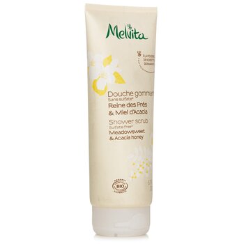 Melvita - Meadowsweet & Acacia Honey Shower Scrub Image 1