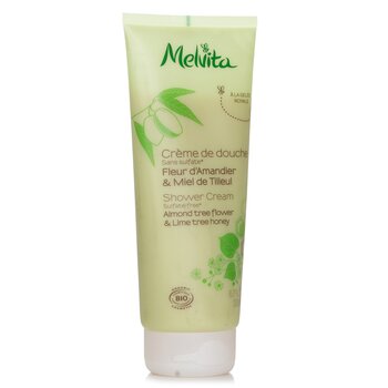 Melvita - Almond Tree Flower & Lime Tree Honey Shower Cream Image 1