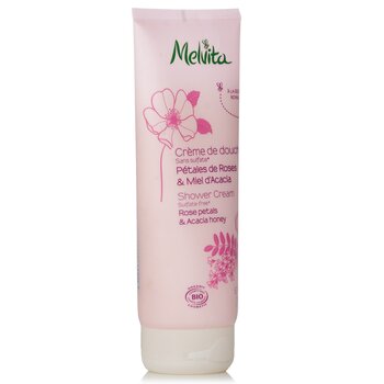 Melvita - Rose Petals & Acacia Honey Shower Cream Image 1