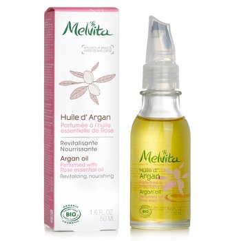 Melvita - Argan Oil - Perfumed with Rose Essential Oil Image 1