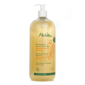 Melvita - Extra-Gentle Family Shampoo (All Hair Types) Image 1