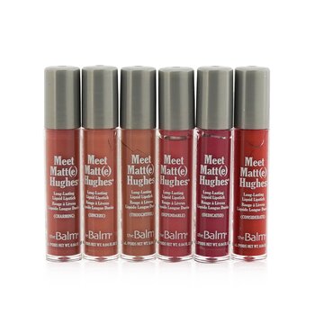 Meet Matt(e) Hughes 6 Mini Long Lasting Liquid Lipsticks Kit - Vol. 14 (6x1.2ml/0.04oz) 