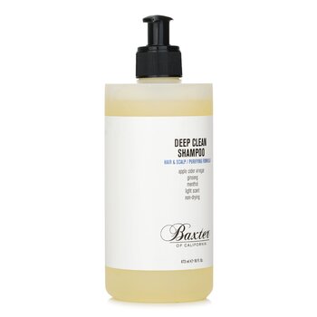 Baxter Of California - Deep Clean Shampoo (Hair & Scalp / Purifying Formula) Image 1