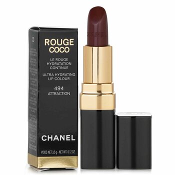 Chanel - Rouge Coco Ultra Hydrating Lip Colour - # 494 Attraction Image 1