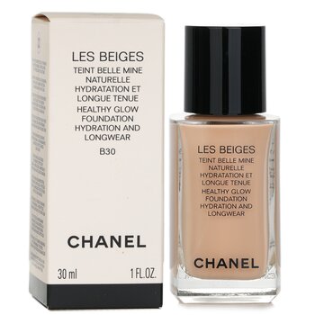 Chanel - Les Beiges Teint Belle Mine Naturelle Healthy Glow Hydration And Longwear Foundation - # B30 Image 1