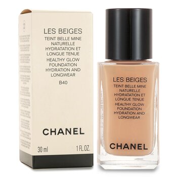 Chanel - Les Beiges Teint Belle Mine Naturelle Healthy Glow Hydration And Longwear Foundation - # B40 Image 1