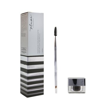 Plume Science - Nourish & Define Brow Pomade (With Dual Ended Brush) - # Endless Midnight Image 1