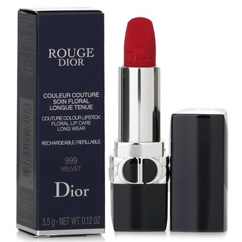 Christian Dior - Rouge Dior Couture Colour Refillable Lipstick - # 999 (Velvet) Image 1