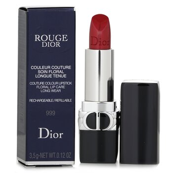 Christian Dior - Rouge Dior Couture Colour Refillable Lipstick - # 999 (Metallic) Image 1