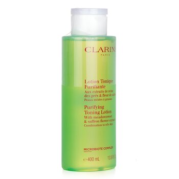 Clarins - Purifying Toning Lotion with Meadowsweet & Saffron Flower Extracts - Combination to Oily Skin Image 1