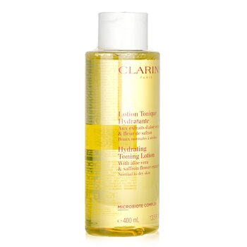 Clarins - Hydrating Toning Lotion with Aloe Vera & Saffron Flower Extracts - Normal to Dry Skin Image 1