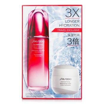 Shiseido - Defend & Regenerate Power Moisturizing Set: Ultimune Power Infusing Concentrate N 100ml + Essential Energy Moisturizing Cream 50 ml Image 2