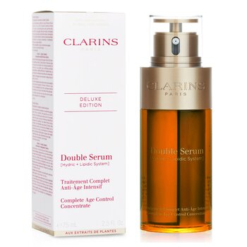 Clarins - Double Serum (Hydric + Lipidic System) Complete Age Control Concentrate (Deluxe Edition) Image 1