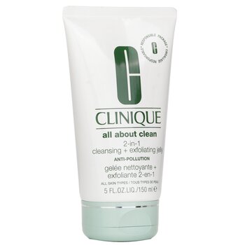 Clinique - All About Clean 2-In-1 Cleansing + Exfoliating Jelly Image 1