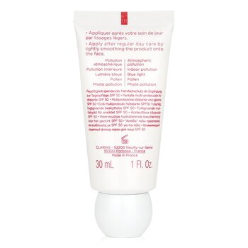 Clarins - UV Plus [5P] Anti-Pollution Multi-Protection Moisturizing Screen SPF 50 - Translucent Image 2