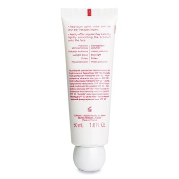 Clarins - UV Plus [5P] Anti-Pollution Multi-Protection Moisturizing Screen SPF 50 - Translucent Image 2