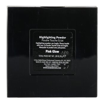 Bobbi Brown - Highlighting Powder Set (1x Highlighting Powder + 1x Mini Face Brush) - #Pink Glow Image 2