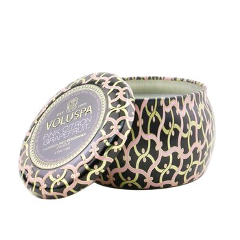 Voluspa - Mini Tin Candle - Pink Citron Grapefruit  - 113g/4oz