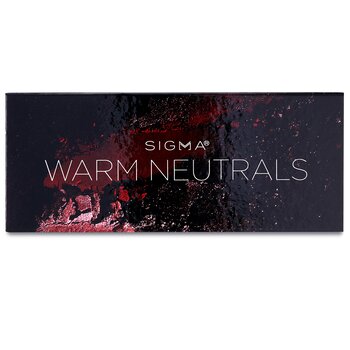 Sigma Beauty - Warm Neutrals Eyeshadow Palette (14x Eyeshadow + 1x Dual Ended Brush) Image 2