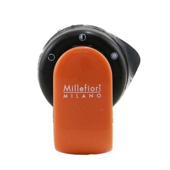 Millefiori - Go Car Air Freshener - Sandalo Bergamotto (Orange Case)  - 4g/0.14oz