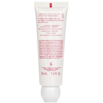 Clarins - UV Plus [5P] Anti-Pollution Multi-Protection Moisturizing Screen SPF 50 - Rose Image 2