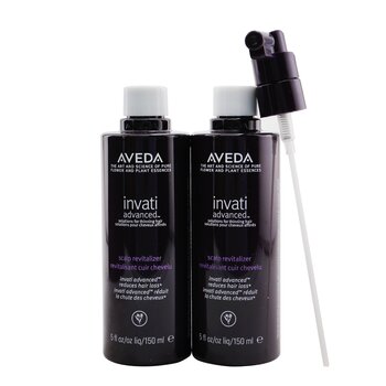 Invati Advanced Scalp Revitalizer - Solutions For Thinning Hair (2 Refills + Pump) (2x150ml) 
