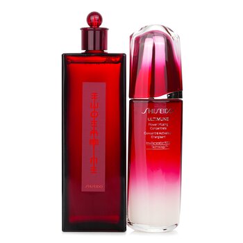 Shiseido - Ultimune Power & Revitalizing Set: Ultimune Power Infusing Concentrate 100ml + Eudermine Revitalizing Essence 200ml Image 1