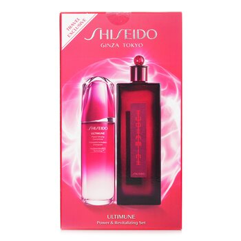 Shiseido - Ultimune Power & Revitalizing Set: Ultimune Power Infusing Concentrate 100ml + Eudermine Revitalizing Essence 200ml Image 2