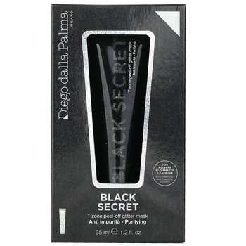 Diego Dalla Palma Milano - Black Secret T Zone Peel-Off Glitter Mask Image 1