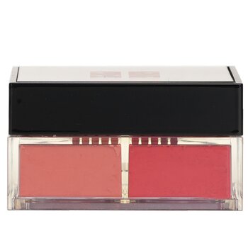 Givenchy - Prisme Libre Blush 4 Color Loose Powder Blush - # 6 Flanelle Rubis (Brick Red) Image 2