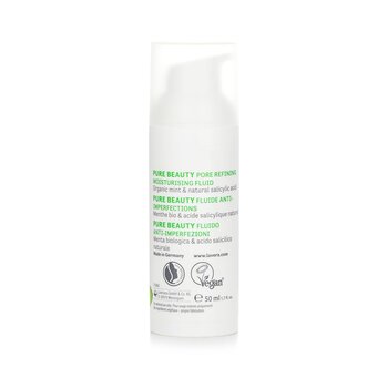 Lavera - Pure Beauty Pore Refining Moisturising Fluid - For Blemished & Combination Skin Image 2