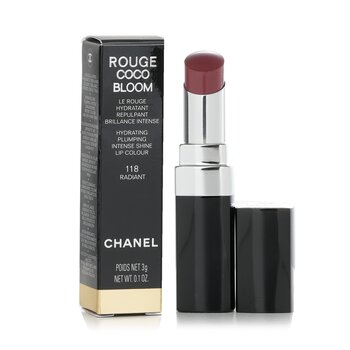 Chanel - Rouge Coco Bloom Hydrating Plumping Intense Shine Lip Colour - # 118 Radiant Image 1