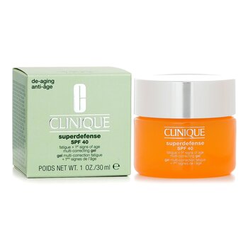 Clinique - Superdefense SPF 40 Fatigue + 1st Signs Of Age Multi-Correcting Gel Image 1